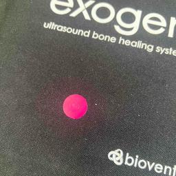 Unused exogen ultrasound device