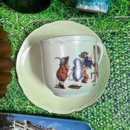vintage cups and bowls