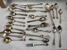 Assorted Non Marching Sterling Silverware