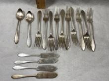 Assorted Matching Sterling Silverware