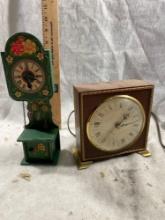 Seth Thomas Clock With Mini Decorative Clock