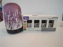 Diffuser and essential oil set