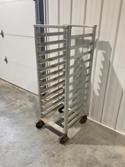 Sheet Pan Rack For 16 Inch Wide Pans