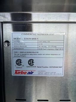 Turbo Air Open Display Merchandiser - TOM-W-60SB-N