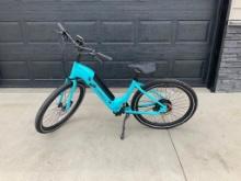 E Dash Serfas New E-Bike Large Summer Blue Hydraulic Brakes 48V 13.6AH 500W