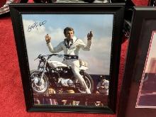 Evel Autographed Picture