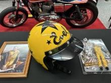 Replica of Evel Knievel's Early Helmet