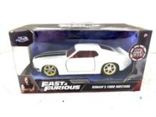 Fast & Furious Diecast Roman's Ford Mustang, JADA toys