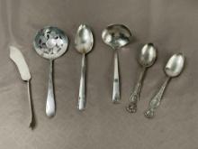 Silverplate Spoons and Butter Knife