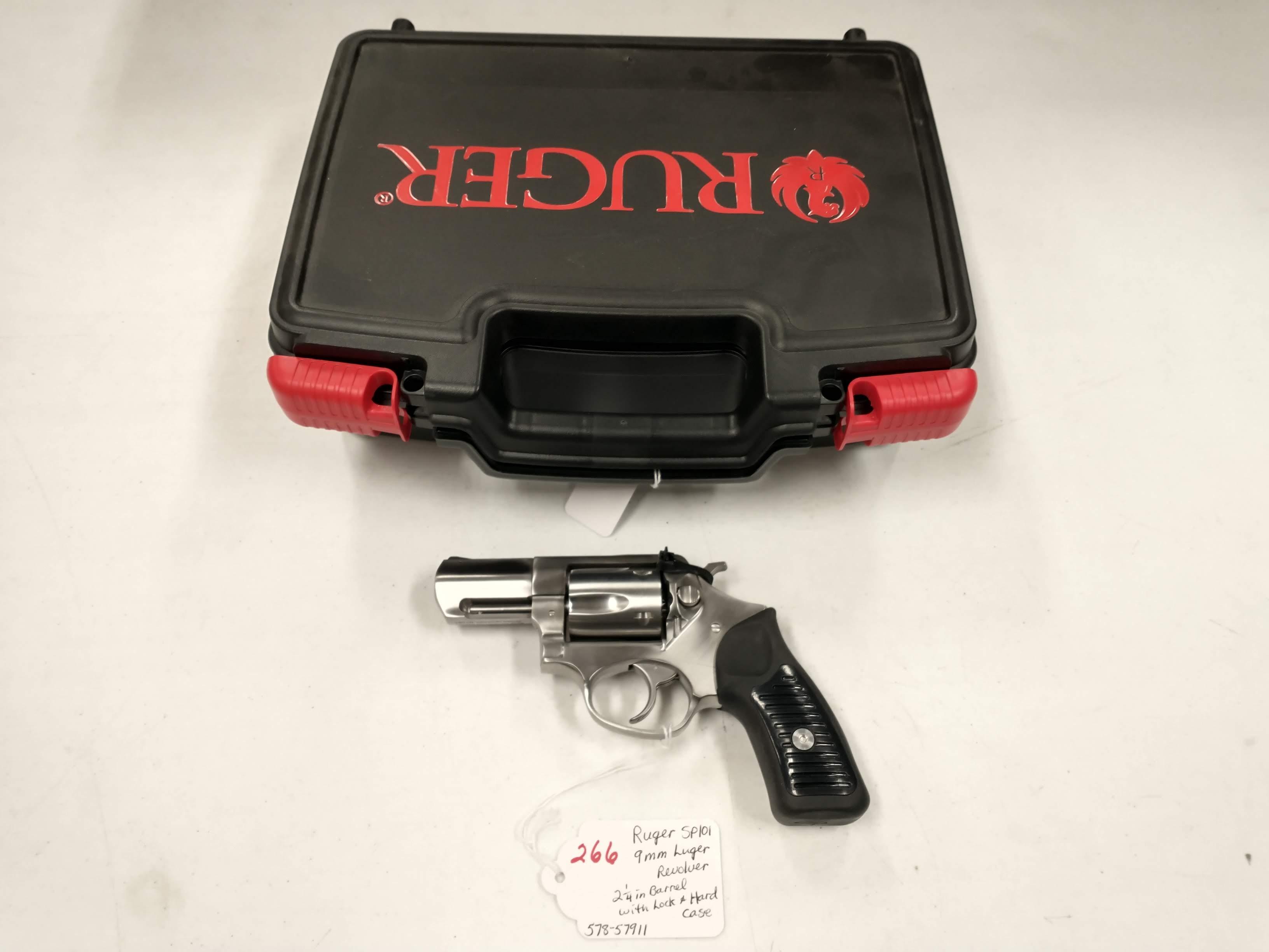 Ruger SP101 9mm Luger Revolver