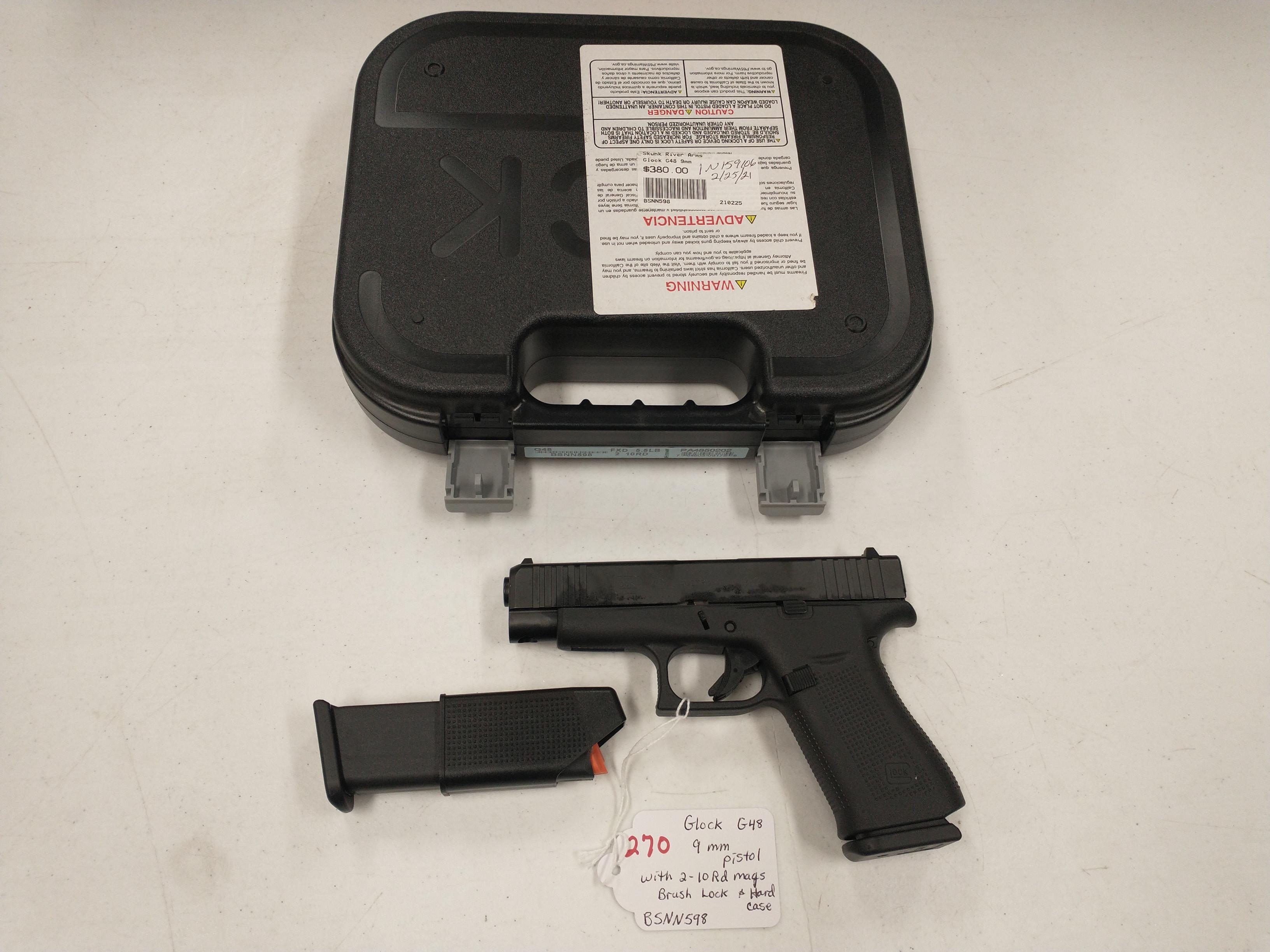 Glock G48 9mm Pistol