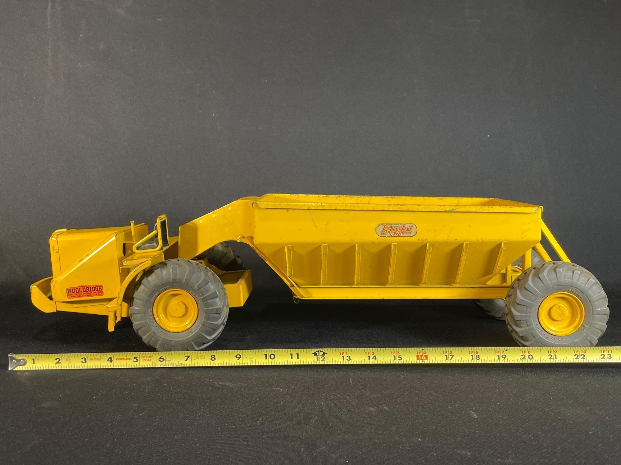 Doepke Wooldridge model toy's dump truck