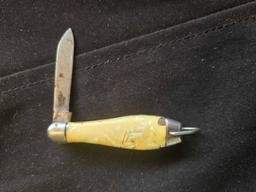 Mini (2") pocket/folding knife with Bone/Resin handle