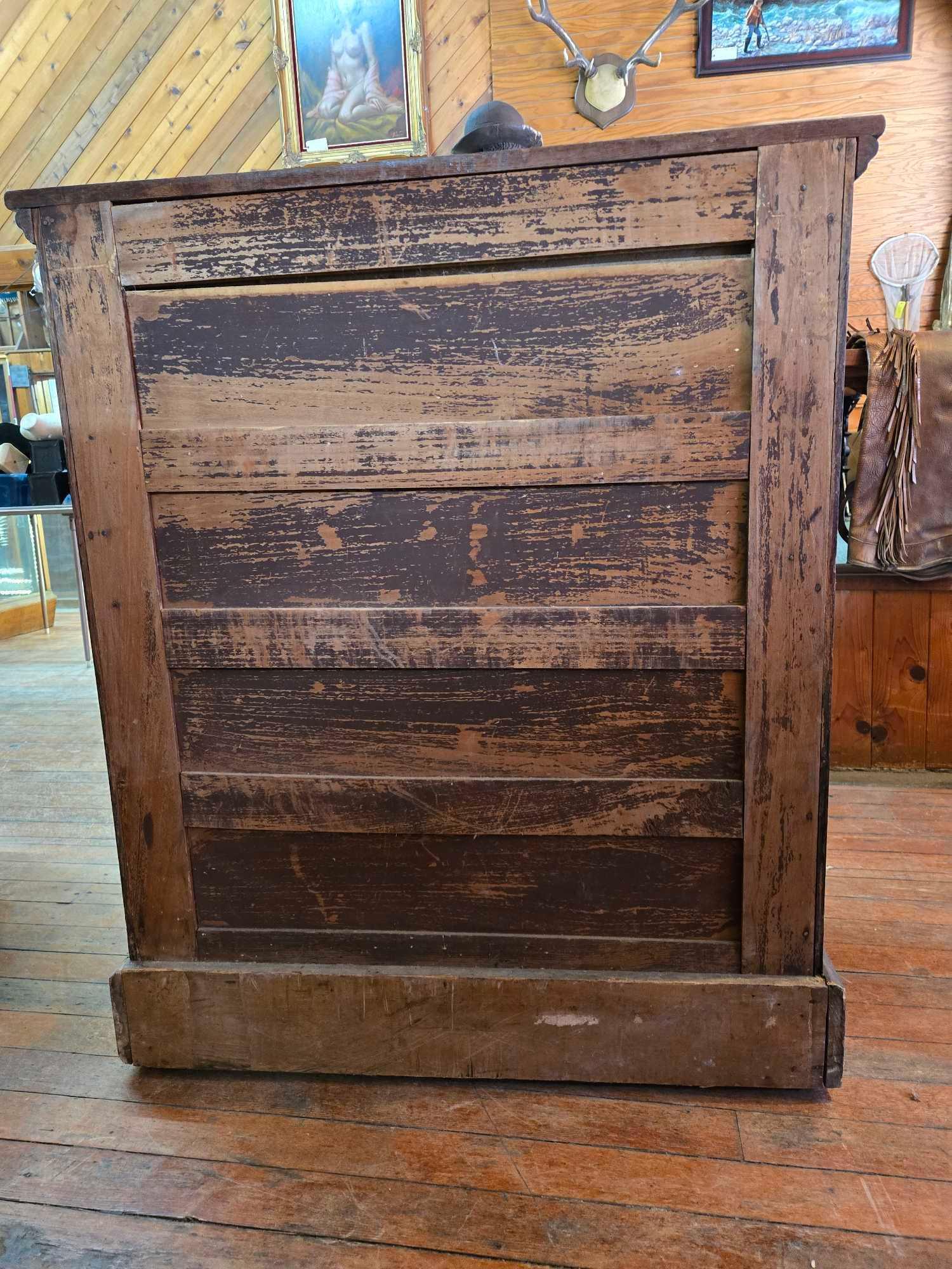 Antique Oak Ice Box