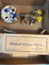 Musical circus horse