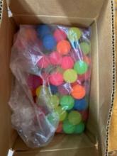 Box of "bouncy balls"