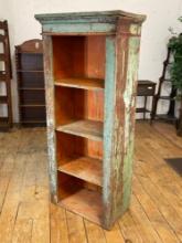 Vintage rustic style bookcase/shelf