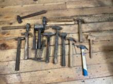 Large Assortment Of Hammers