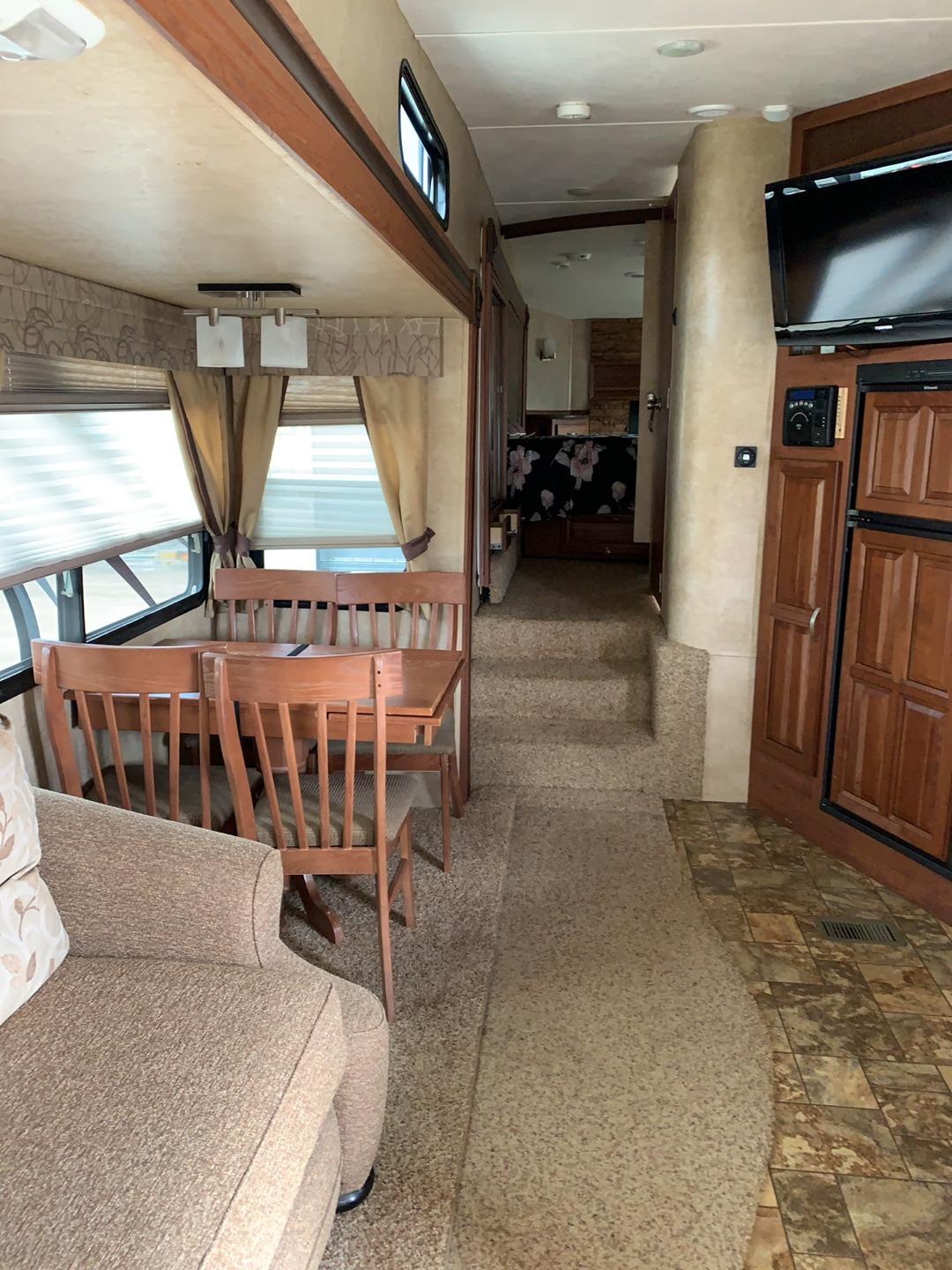 2012 Forest River- Wild Cat Sterling Fifth Wheel 33’ Camper Trailer with Two Slide Outs