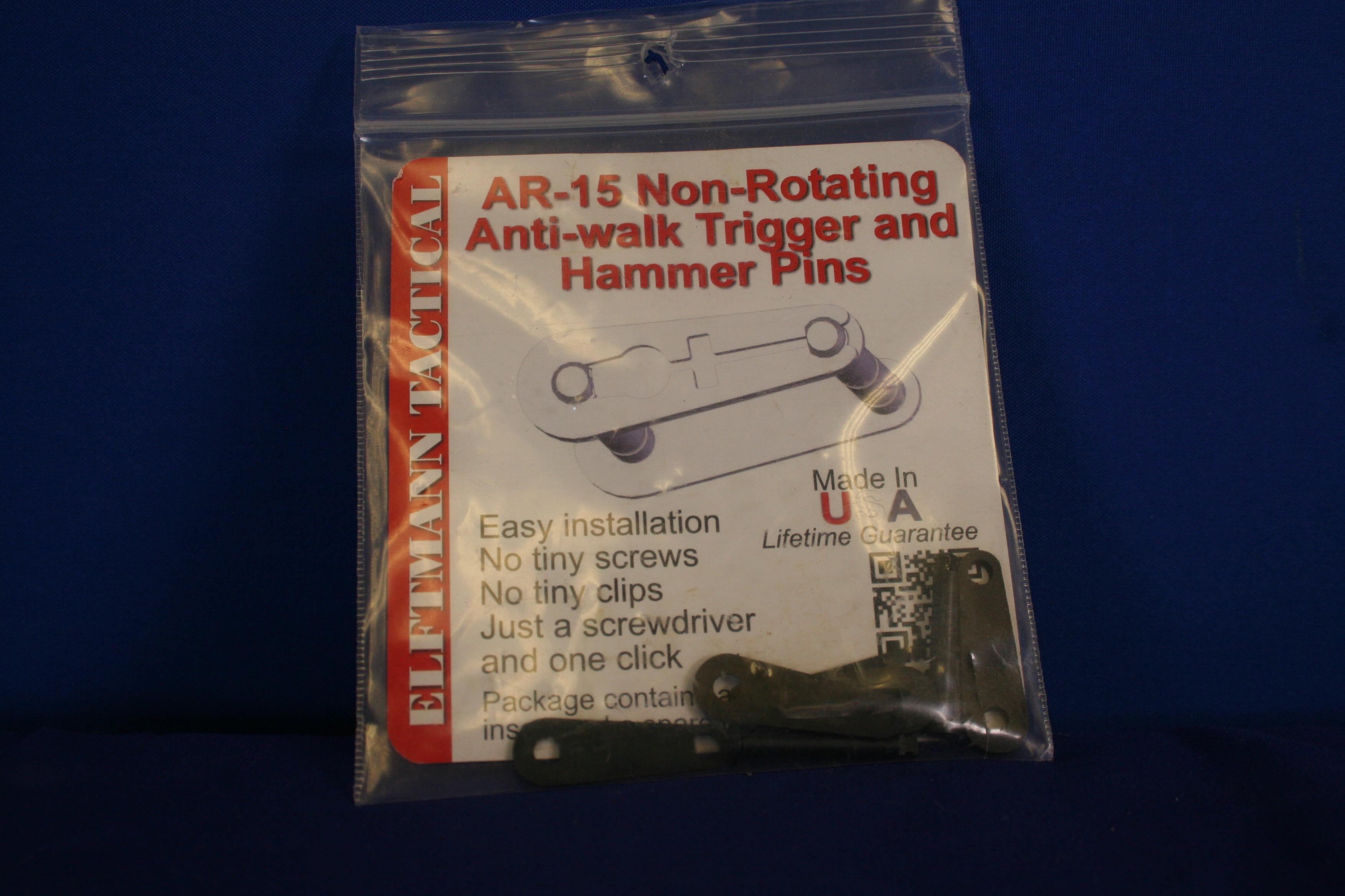 Elftmann Tactical AR-15 Anti-Walk Trigger and Hammer Pins