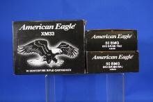 American Eagle 50 BMG 660 Grain Ammo. 40 total rounds.