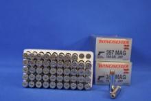 Ammo Winchester 357 Mag. 100 total rounds.