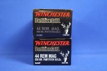 Ammo, Winchester 44 Rem Mag. 40 total rounds.