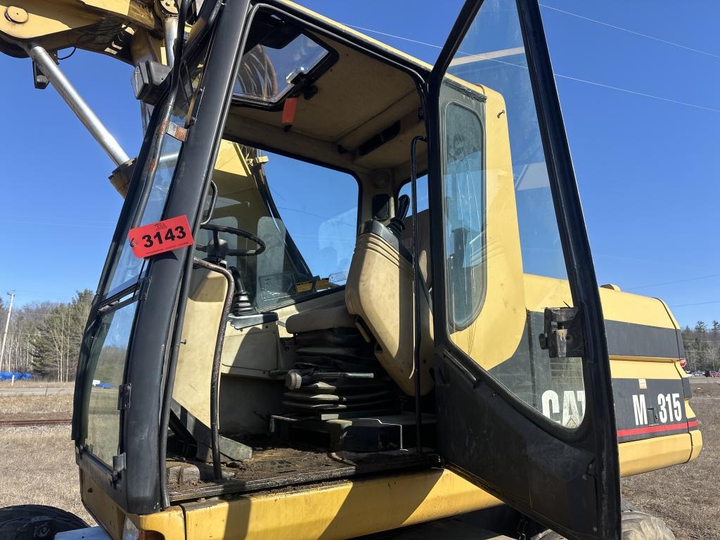 2002 Caterpillar M315 Wheeled Excavator