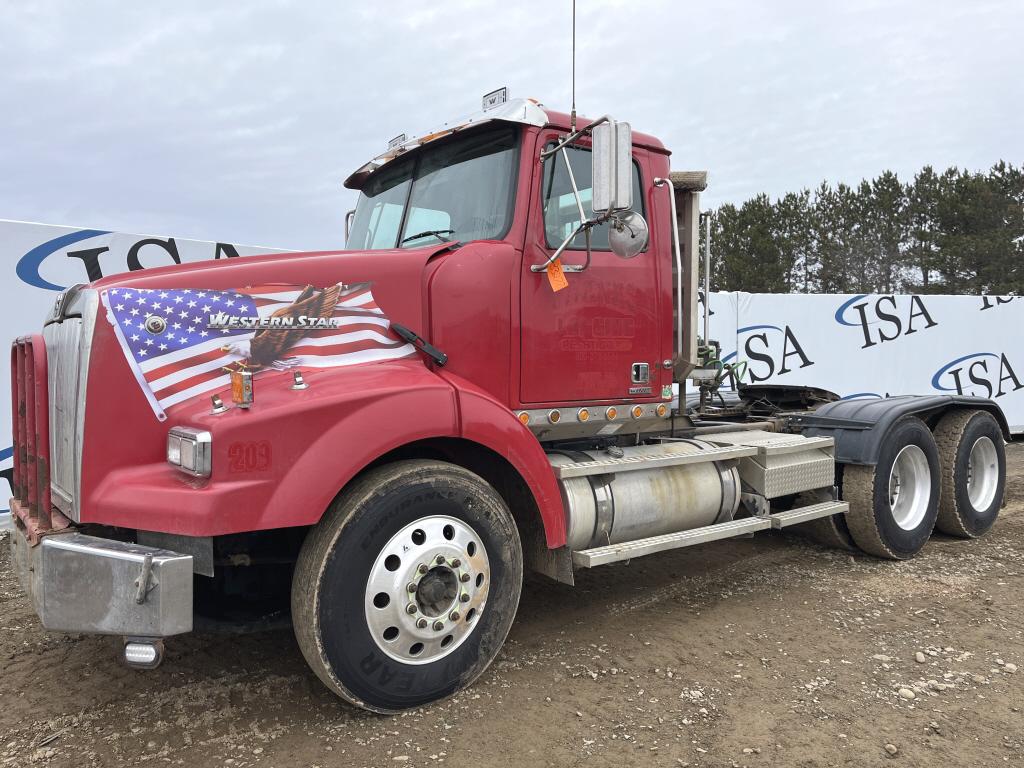 2013 Western Star Glider 4900sb Day Cab Tractor