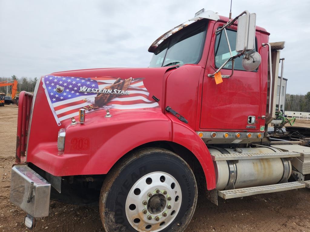 2013 Western Star Glider 4900sb Day Cab Tractor