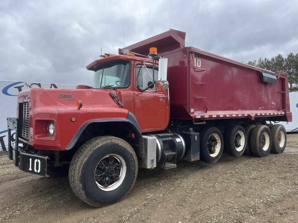 1994 Mack Rb688s Quad Axle Dump Truck