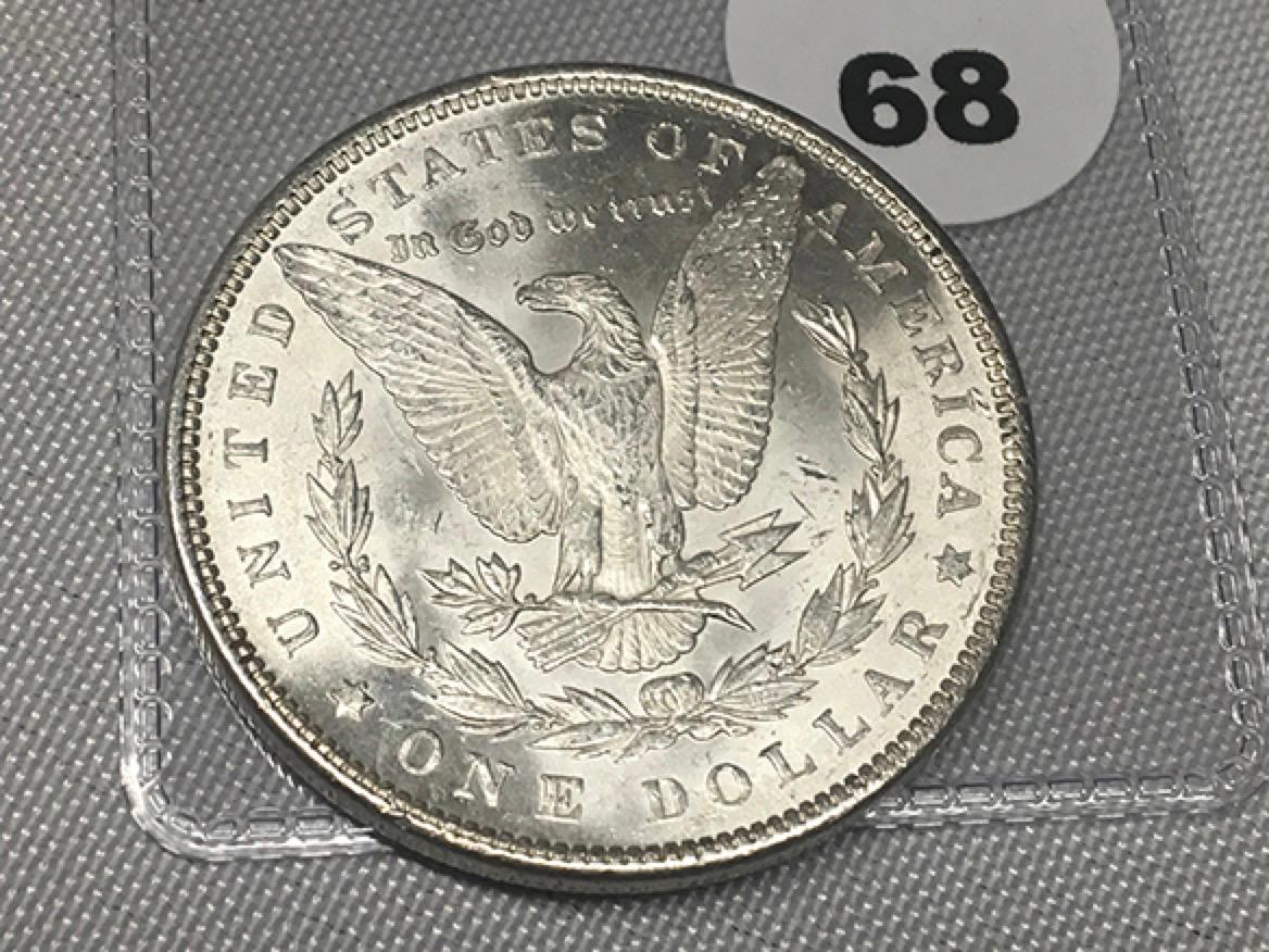 1890 Morgan Dollar, UNC