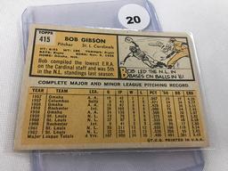 1963 Topps Bob Gibson #415
