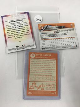 2013, 2018, 2021 Topps Baseball Cards