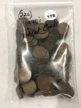 (226) 1940s Wheat Cents