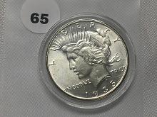 1935 Peace Dollar, UNC