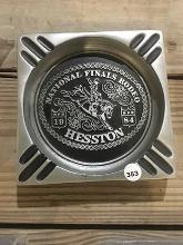 1984 Hesston National Finals Rodeo Ash Tray