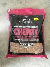 Traeger Cherry Premium Hardwood Pellets, UNOPENED