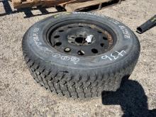 LT275/65R18 Tire & Rim