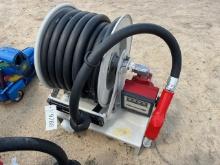 NEW Hose Reel & Pump w/ Meter