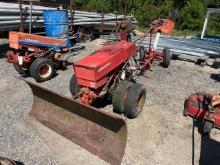 Gravely w/ Seat Attachment, Blade, & Mower Head