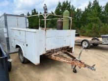 Service Body Trailer w/ Vise & Torch Tanks N/T