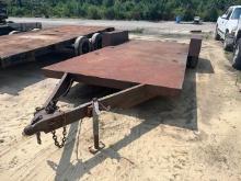 Steel Trailer Double Axle N/T