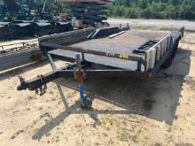 Apx. 16' Double Axle Utility Trailer N/T