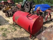 Oil Tank w/ Pump & Hose Reel