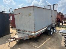 Gray Apx 16' Trailer Double Axle w/ Sides N/T