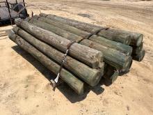 Bundle Of Apx. (25) 8" Treated Post