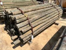 Bundle Of Apx. (100) 3" Treated Post