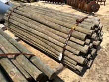 Bundle Of Apx. (100) 3" Treated Post