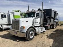 2007 PETERBILT 357 T/A DAYCAB CEMENT PUMP TRUCK ODOMETER READS 254587 MILES, METER READS 12374 HOURS